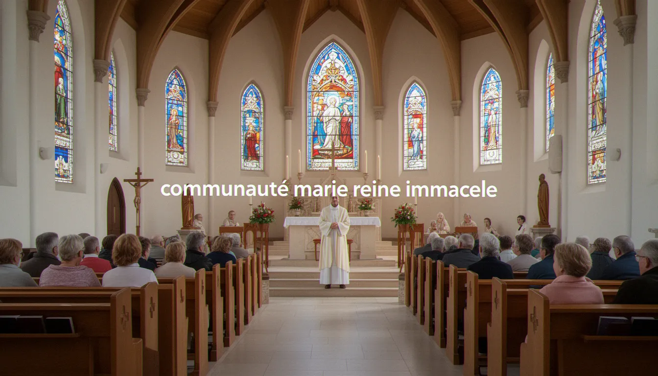 Illustration de communauté marie reine immaculée