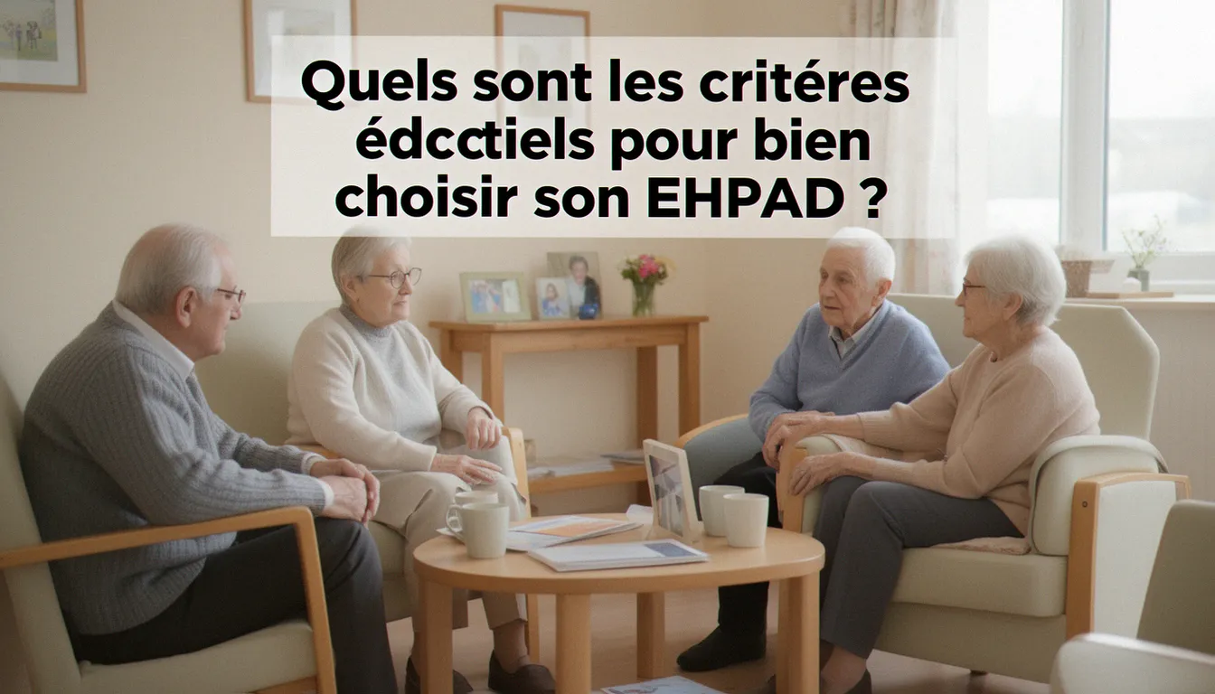 Quels sont les critères essentiels pour bien choisir son EHPAD ? — maison de retraite st denis d anjou