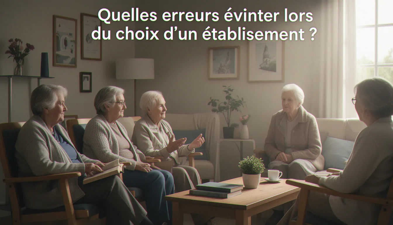 Quelles erreurs éviter lors du choix d'un établissement ? — maison de retraite st denis d anjou