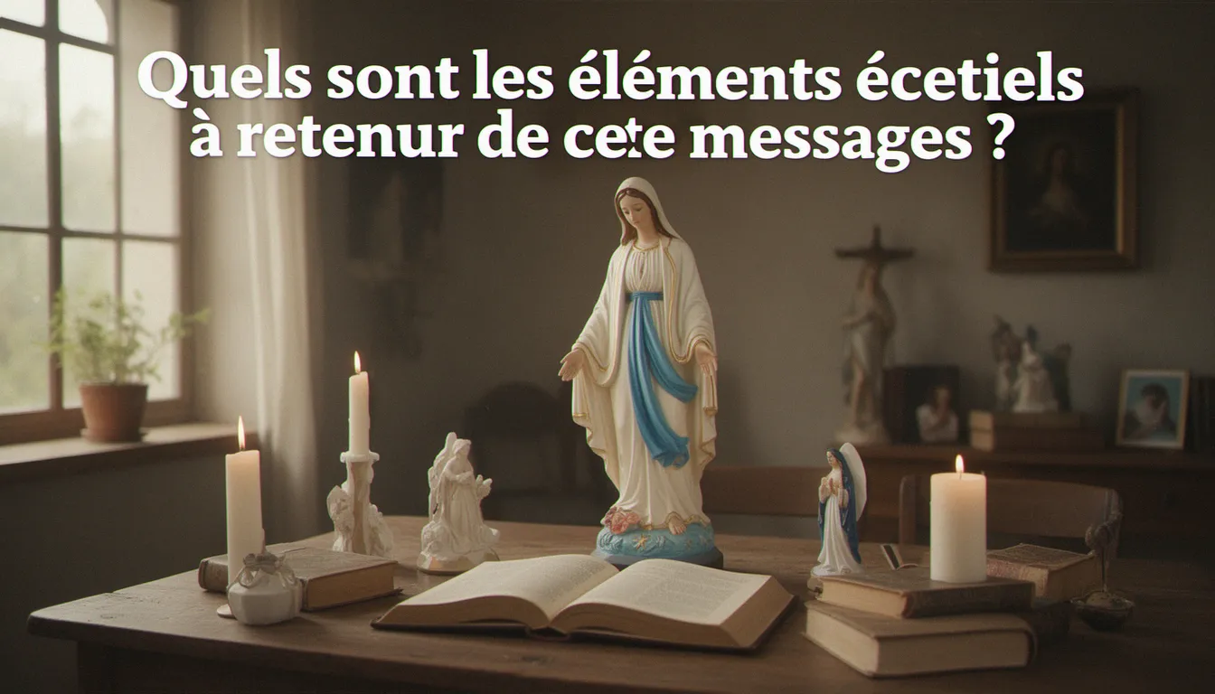 Quels sont les éléments essentiels à retenir de ces messages ? — messages de la vierge marie 2016