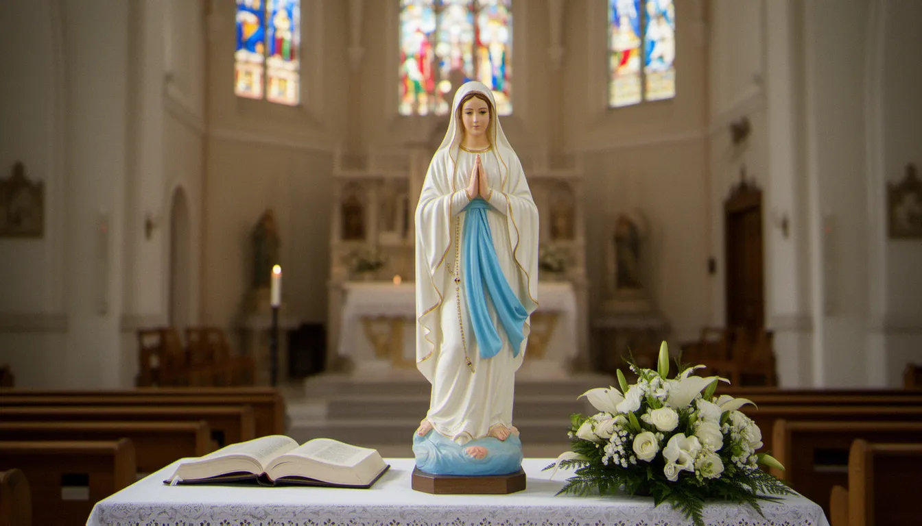 Illustration de messages de la vierge marie 2016