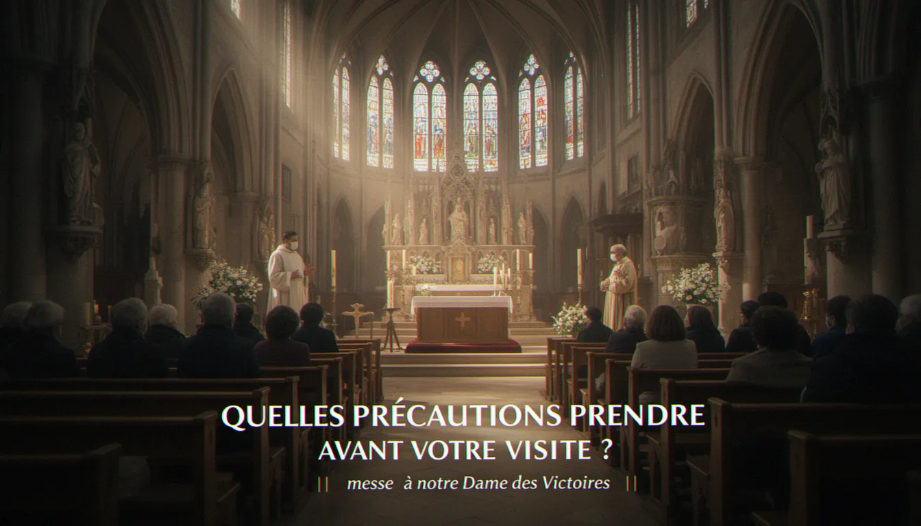 Quelles précautions prendre avant votre visite ? — messe à notre dame des victoires